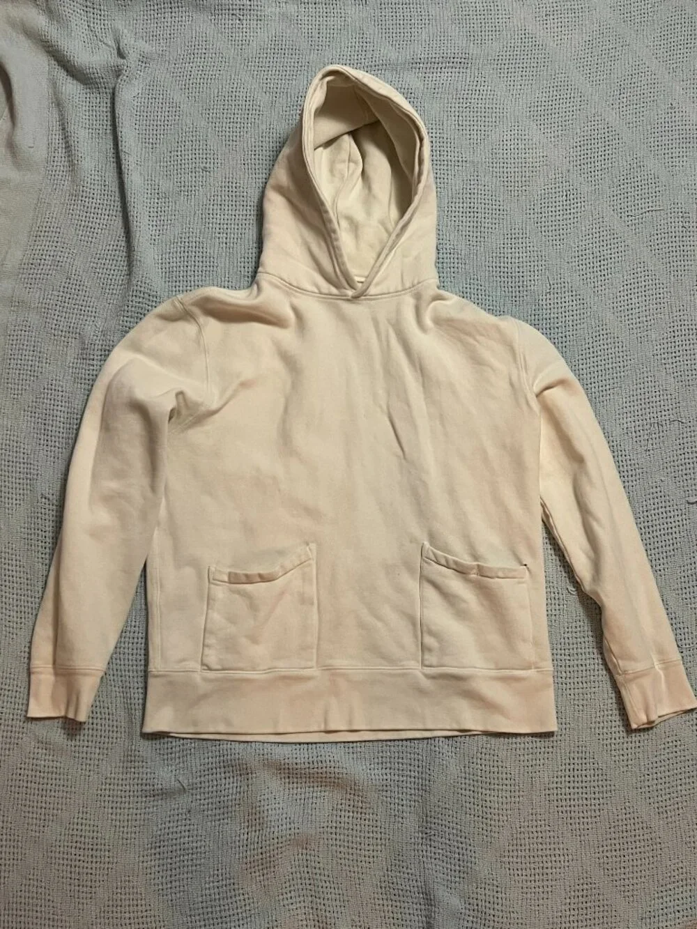 NickerBocker NYC Men's Standard Hoodie XL  - Ivory (100% Cotton)